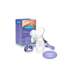 Tire-Lait*Lansinoh Tire-lait silicone & Recueil Lait de