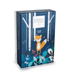 Doudous*Doudou et Compagnie Tiwipi Pantin avec Doudou 20 cm de Renard