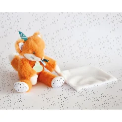 Doudous*Doudou et Compagnie Tiwipi Pantin avec Doudou 20 cm de Renard