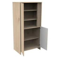 Armoires 2 Portes*Sauthon Baby's Sweet Home Tokyo Armoire de Chêne Suave Blanc