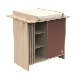 Plans À Langer|Plans*Sauthon Baby's Sweet Home Tokyo Dispositif à langer de Chêne Suave