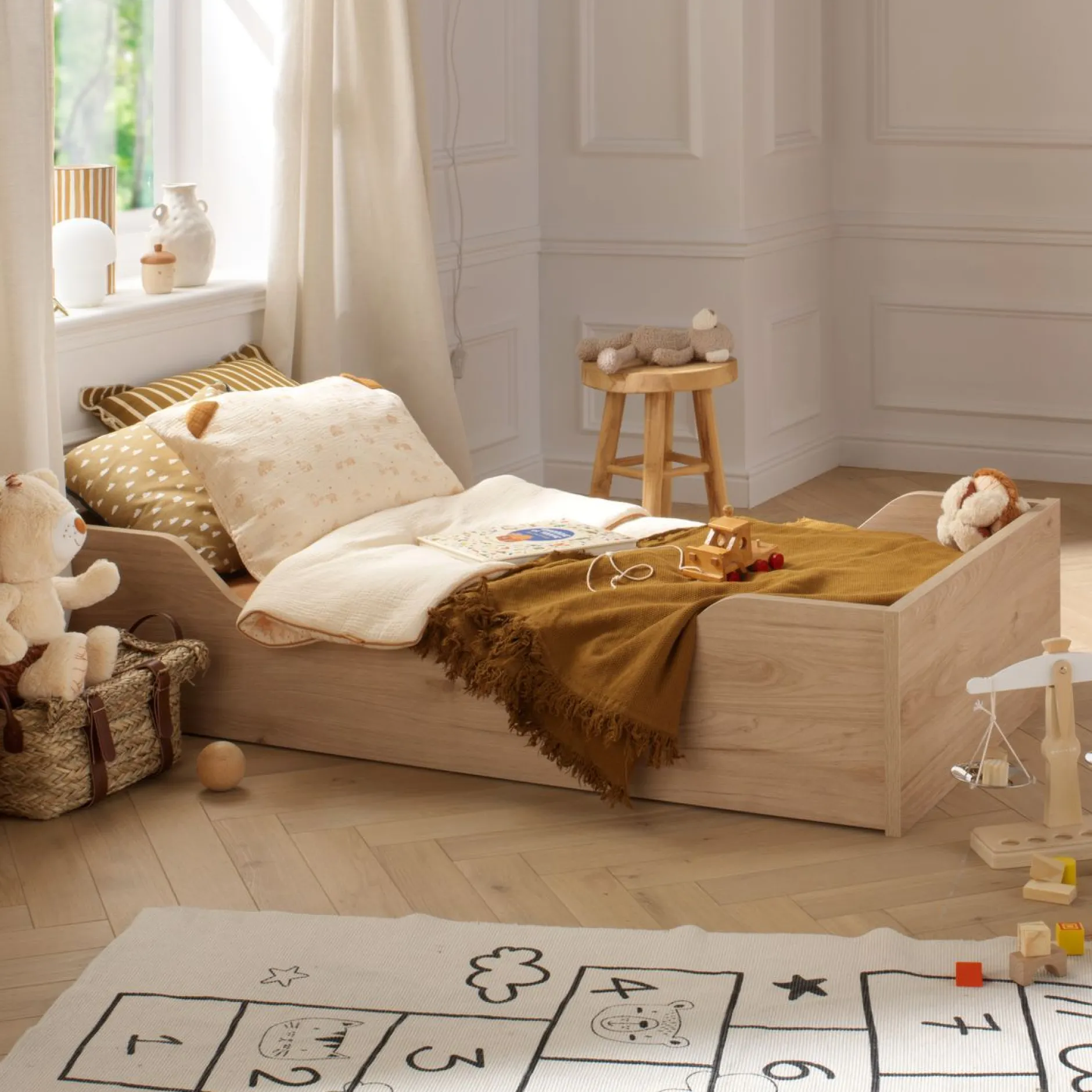 Kits De Transformation*Sauthon Baby's Sweet Home Tokyo Kit de transformation 70 x 140 cm de Chêne Suave