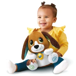 Peluches Musicales*Vtech Toutou parle avec moi de Marron