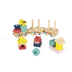 Jouets En Bois|Voitures*Janod Train baby forest bois de Multicolore