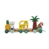 Jouets En Bois*Janod Train Tropical à Tirer Tropik de