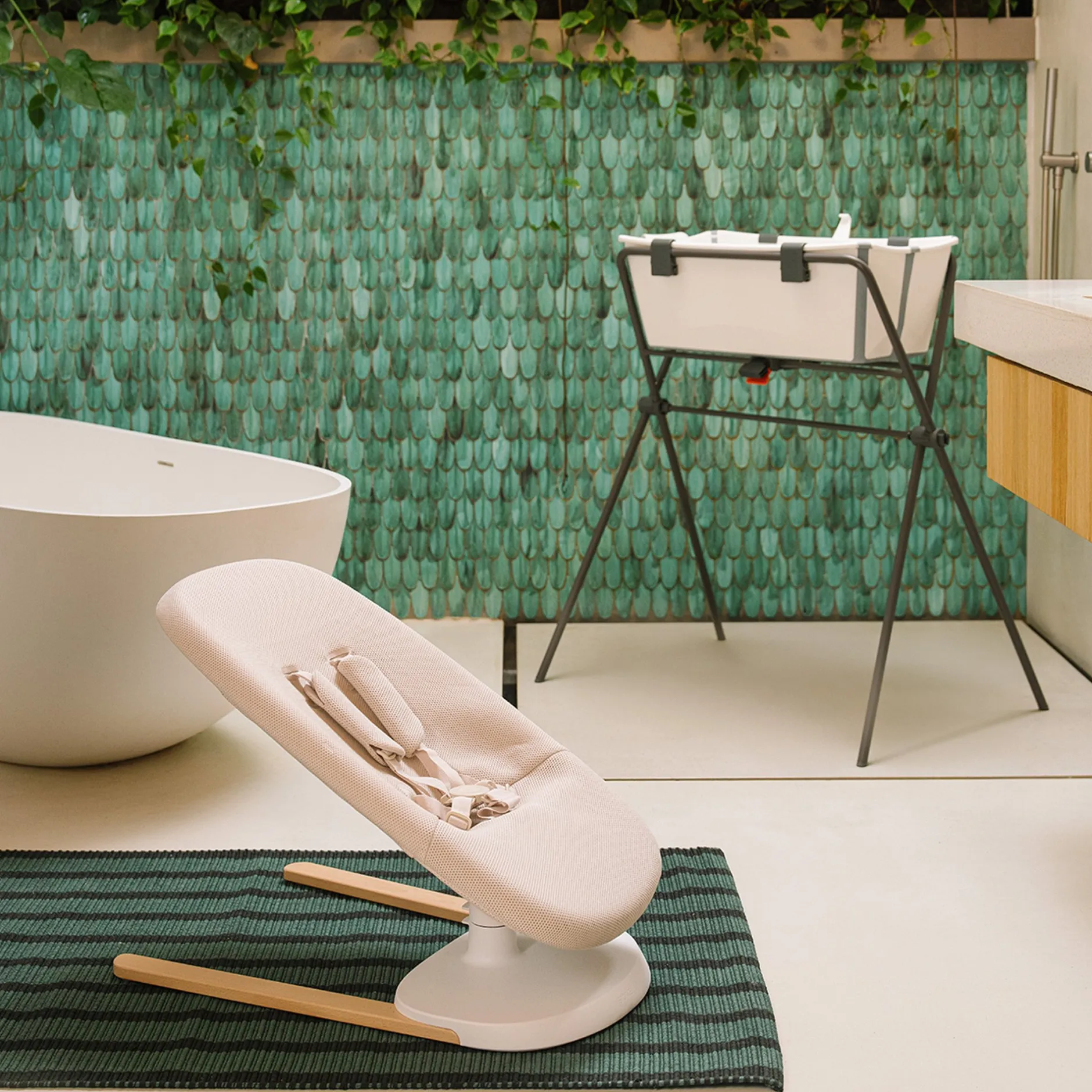 Balancelles*Stokke® Transat & Balancelle Yoga de Light Sand