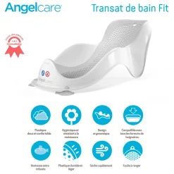 Fauteuils De Bain*Angelcare Transat de bain Fit de Bleu