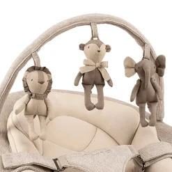 Arches*Nuna Transat Leaf Grow avec arche de jeux de Biscotti