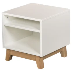 Commodes*Quax Trendy Table de nuit de Blanc