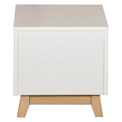Commodes*Quax Trendy Table de nuit de Blanc