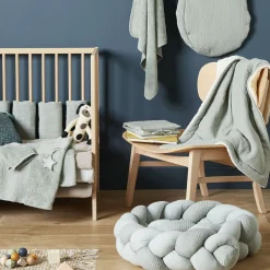 Cales-Bébé*BB&Co Tresse décorative ouatinée de Vert de gris