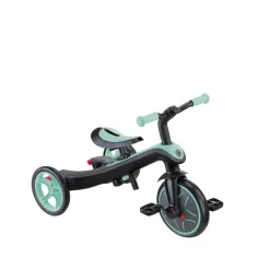Tricyles*Globber Tricycle Explorer 4 en 1 évolutif de Menthe