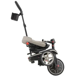 Tricyles*Globber Tricycle Explorer 4-en-1 Évolutif & Pliable de Taupe