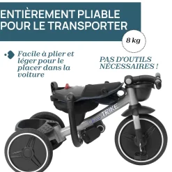 Tricyles*Chicco Tricycle pliable 4 en 1 de Bleu