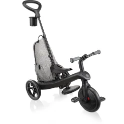 Tricyles*Globber Tricycle évolutif Explorer 4en1 Delux Play de Noir