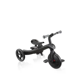 Tricyles*Globber Tricycle évolutif Explorer 4en1 Delux Play de Noir