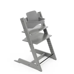 Chaises Hautes Évolutives*Stokke® Tripp Trapp® Pack Chaise haute + Baby Set de Gris Tempête