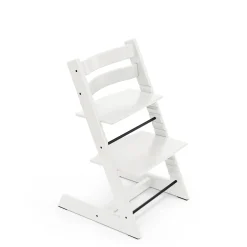 Chaises Hautes Évolutives*Stokke® Tripp Trapp® Pack Chaise haute + Baby Set + Newborn Set de Blanc / Gris