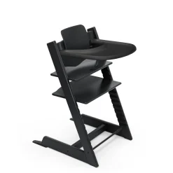Chaises Hautes Évolutives*Stokke® Tripp Trapp® Pack Chaise haute + Baby Set + Plateau de Noir