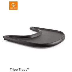Autres Accessoires Pour Chaise Haute*Stokke® Tripp Trapp® tablette de Noir