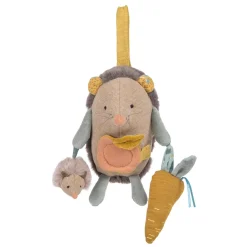 Jouets D'Activités*Moulin Roty Trois petits lapins Hérisson d'activités à suspendre de