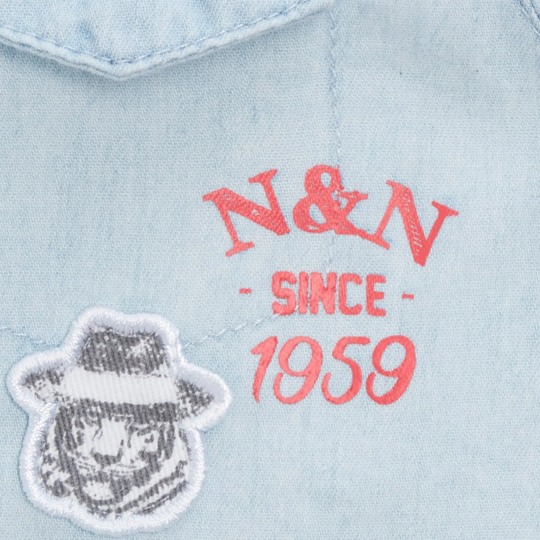 T-Shirts, Polos, Chemises*Nano & nanette Tropicool Chemise manches courtes denim de Ultra Light