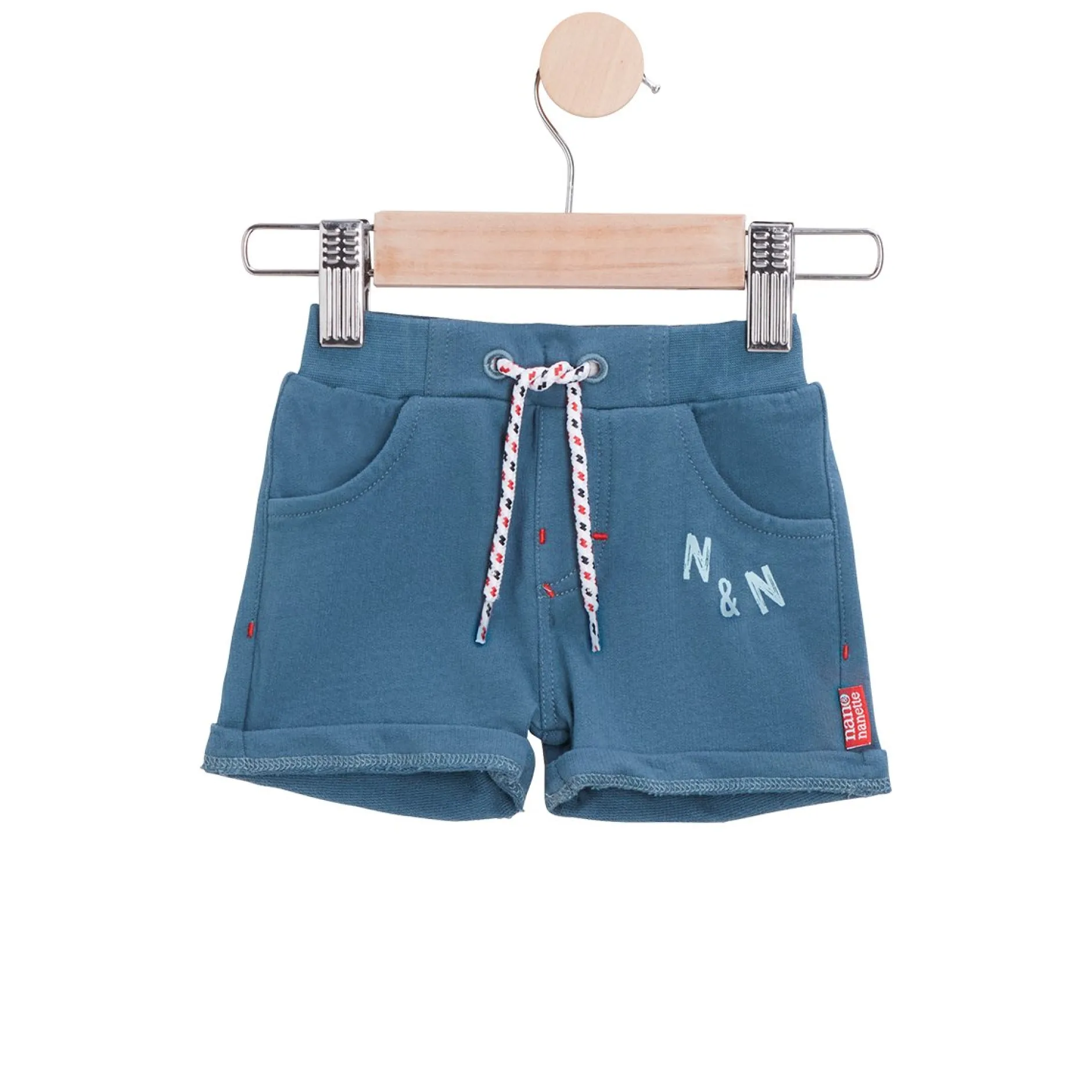 Pantalons, Shorts*Nano & nanette Tropicool Short Garçon de Bleu Indiana