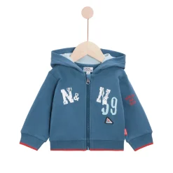 Vestes, Manteaux, Pilotes*Nano & nanette Tropicool Veste molleton de Bleu indiana