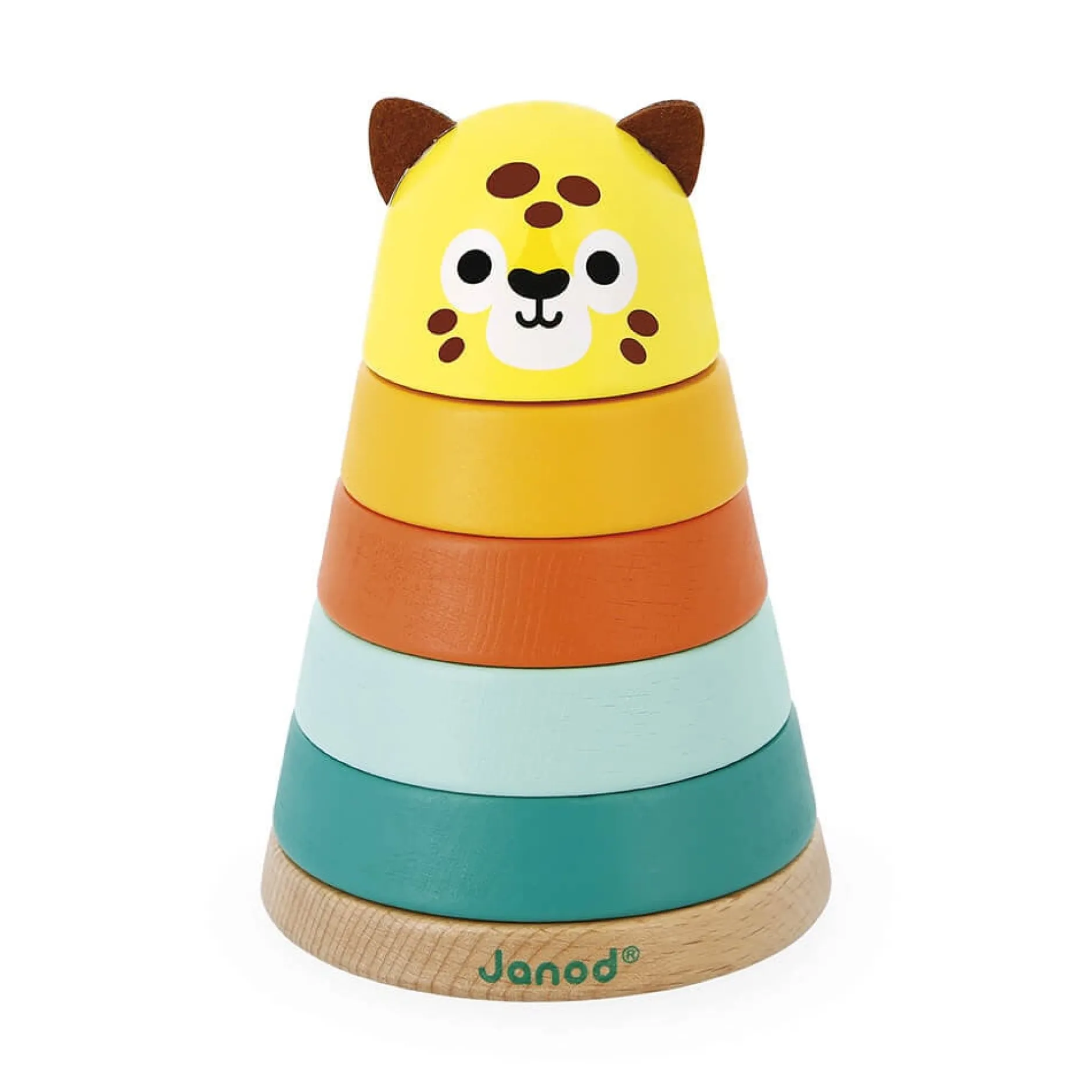 Jeux De Formes*Janod Tropik Empilable Jaguar de