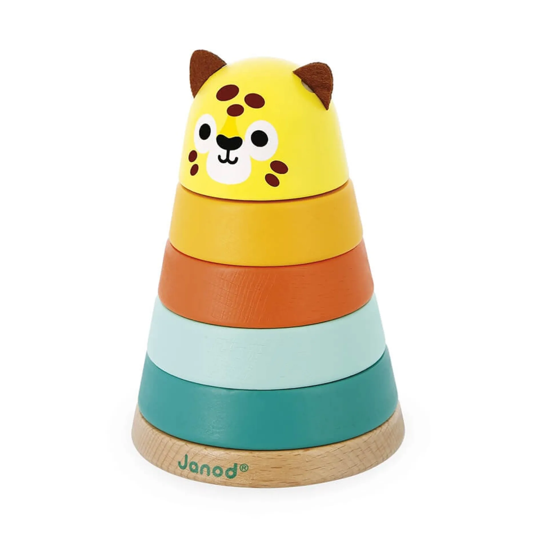 Jeux De Formes*Janod Tropik Empilable Jaguar de