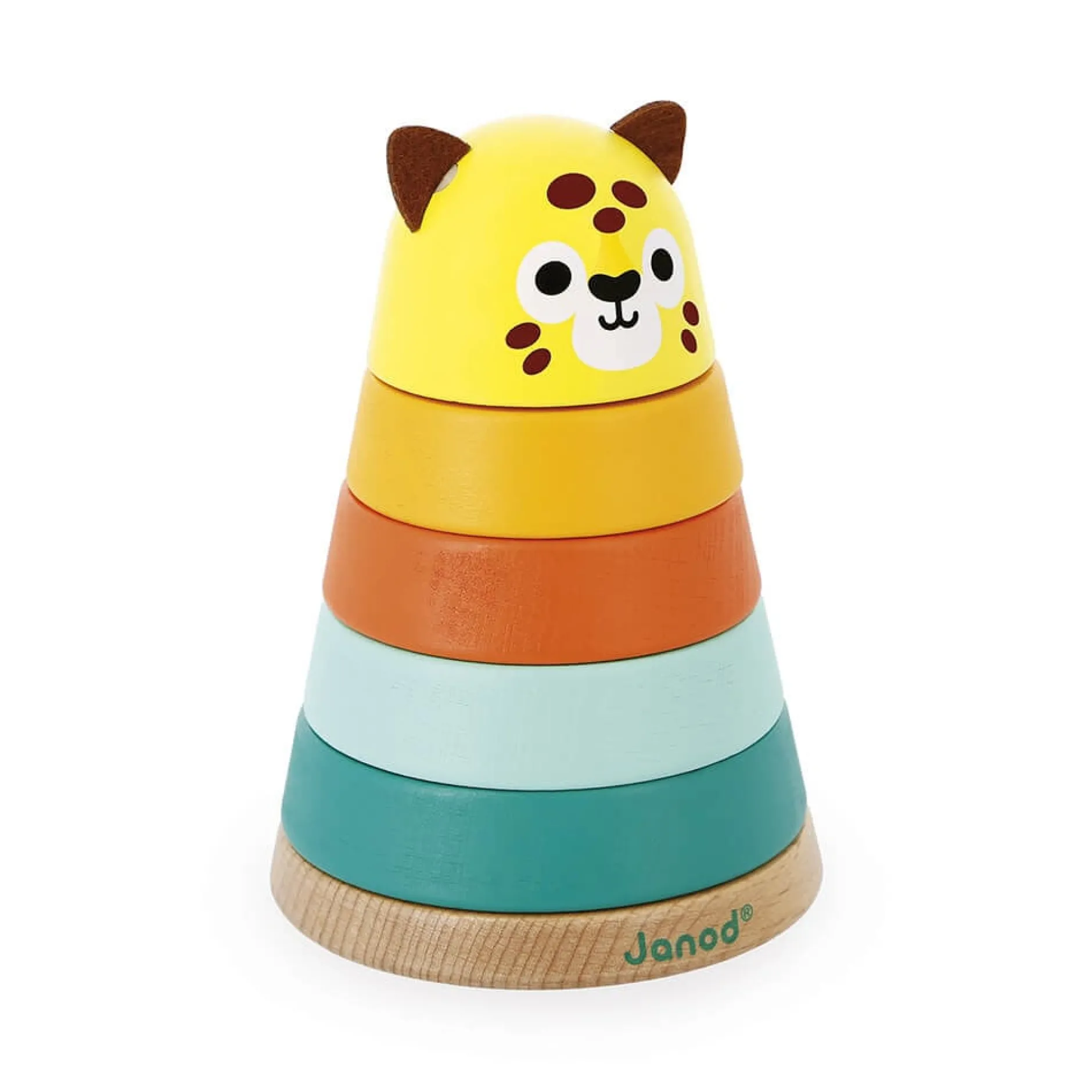Jeux De Formes*Janod Tropik Empilable Jaguar de