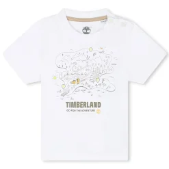T-Shirts, Polos, Chemises*Timberland T-shirt à bouton-pression 2 ans de Blanc