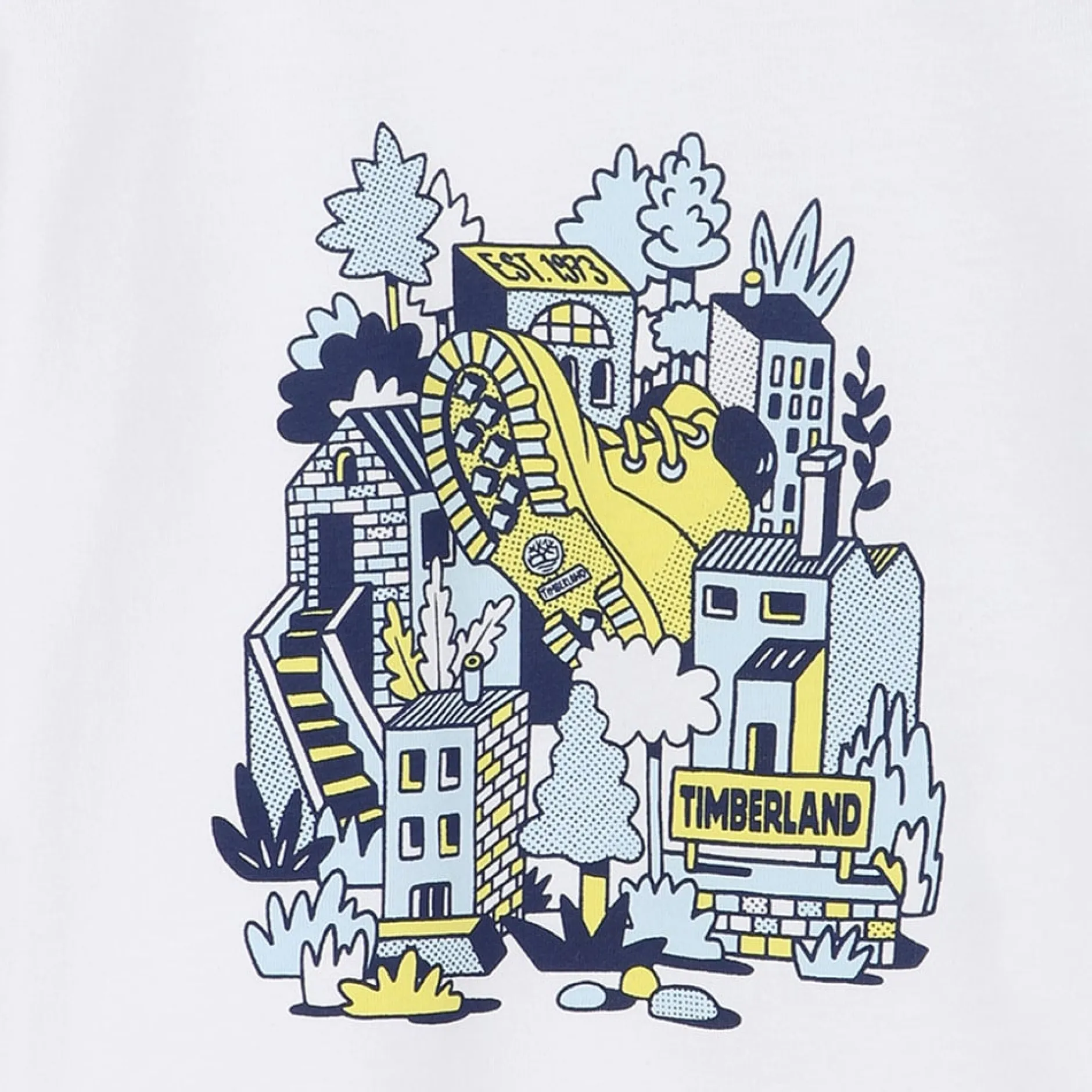 T-Shirts, Polos, Chemises*Timberland T-shirt manches courtes de Blanc