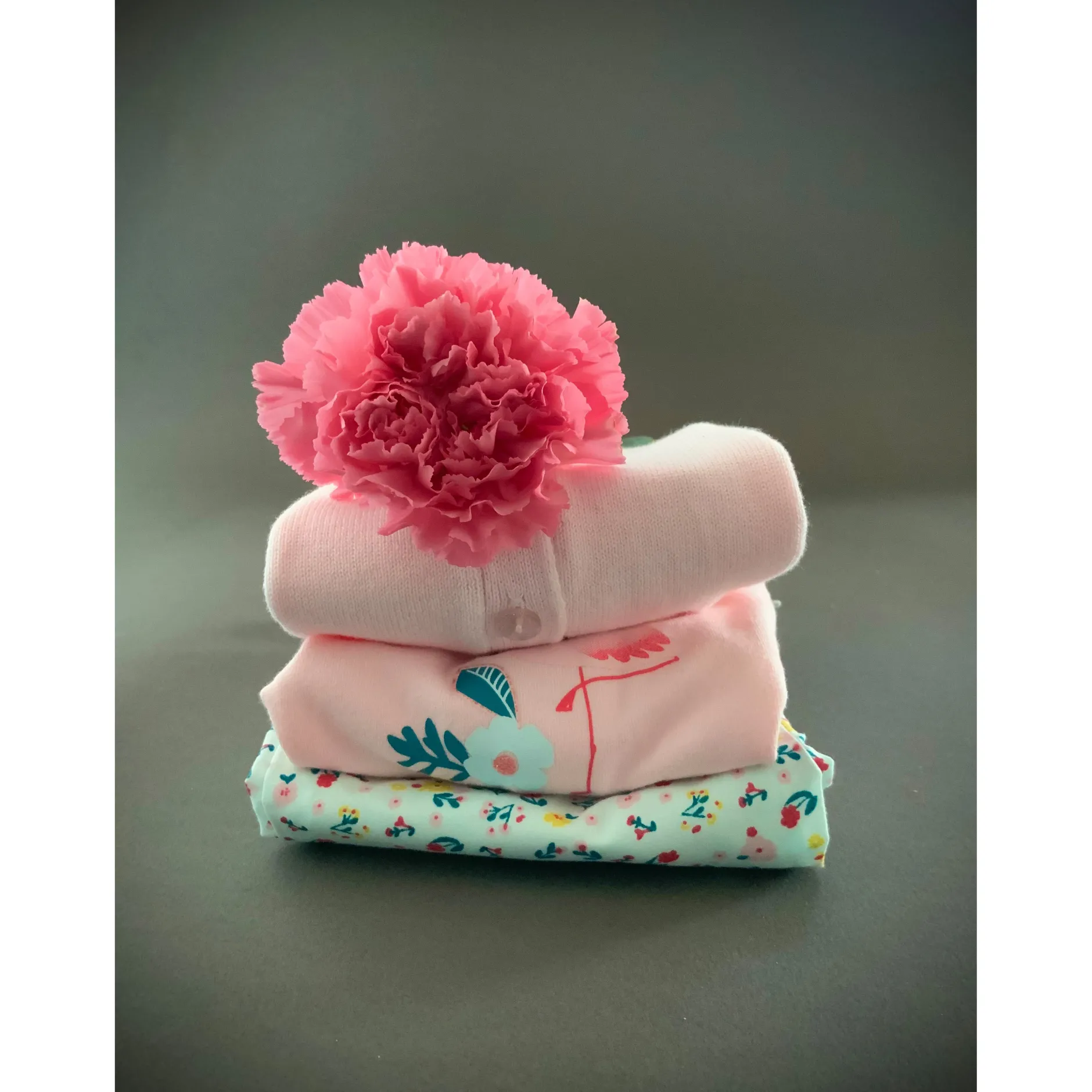 T-Shirts, Blouses, Chemises*P'tit bisou T-shirt manches courtes Jardin Extraordinaire 3 mois de Rose