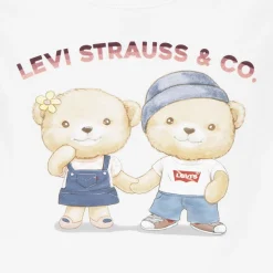 T-Shirts, Blouses, Chemises*Levi's Kids T-shirt manches courtes Levi Strauss & Co de Blanc