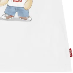 T-Shirts, Blouses, Chemises*Levi's Kids T-shirt manches courtes Levi Strauss & Co de Blanc