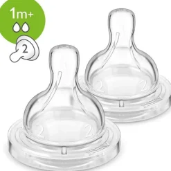 Tétines*Philips AVENT Tétines Anti-colic Débit lent de Blanc
