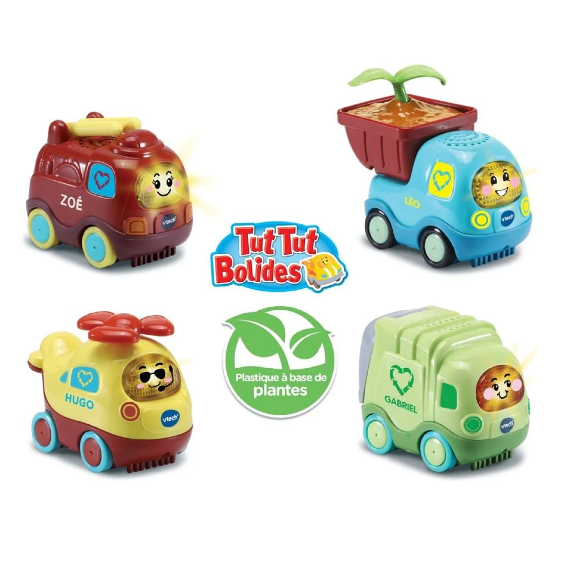 Jouets D'Activités*Vtech Tut Tut Bolides Véhicules "écolo" de Aléatoire