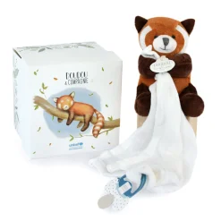 Doudous|Attaches Sucettes*Histoire d'ours Unicef Doudou attache-sucette de Panda roux