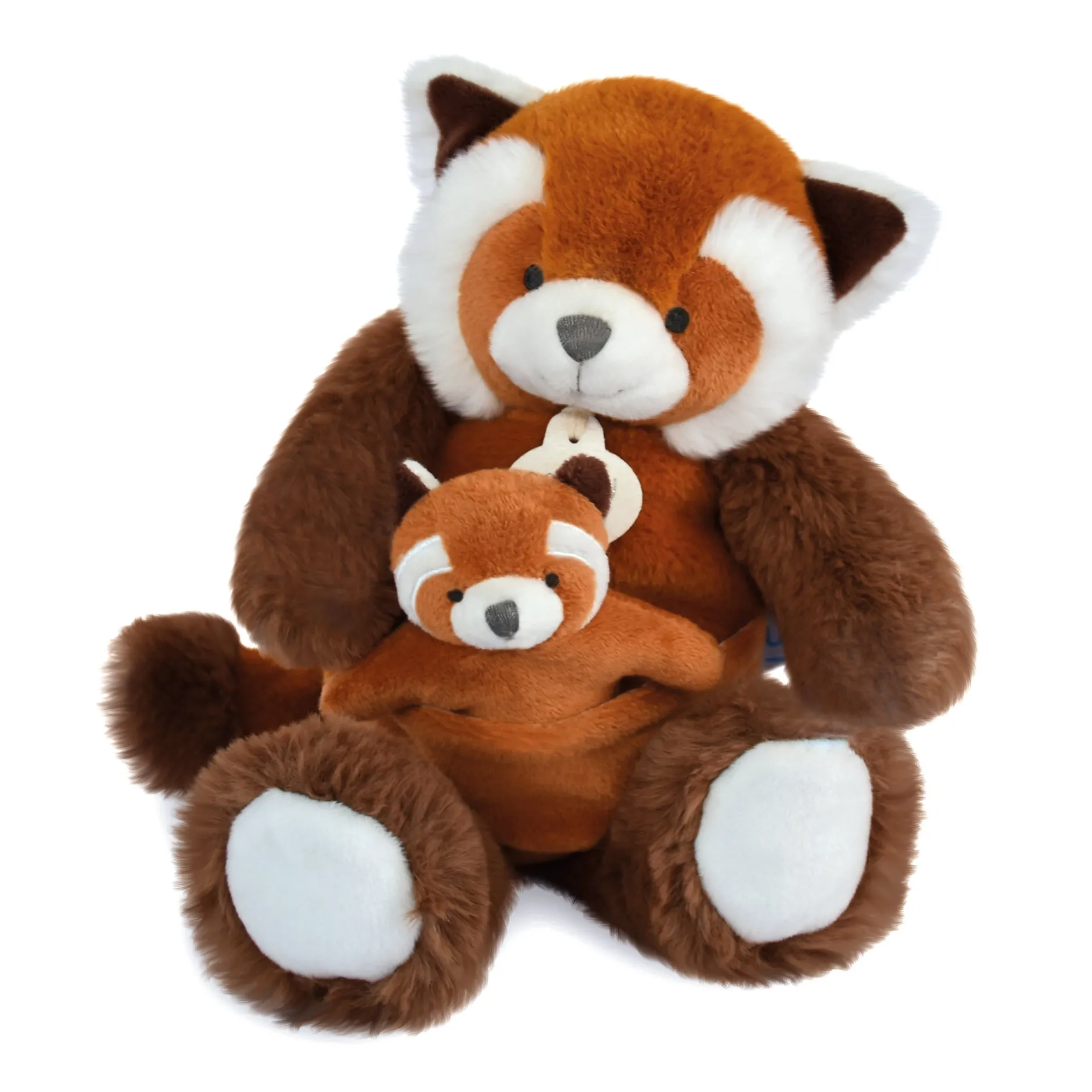Doudous*Doudou et Compagnie Unicef Peluche 25 cm de Panda roux