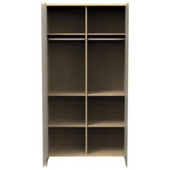 Armoires 2 Portes*Sauthon Baby's Sweet Home Vanille Armoire de Chêne miel