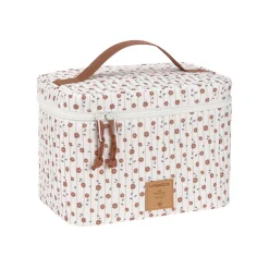 Tout Pour Vos Balades|Sacs À Langer*Lässig Vanity pour Bébé Nomade de Fleurs blanc