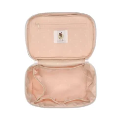 Tout Pour Vos Balades|Sacs À Langer*Lässig Vanity pour Bébé Nomade de Fleurs blanc