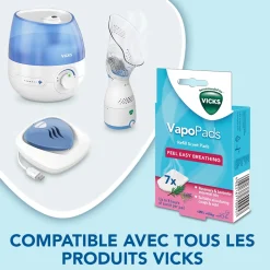 Humidificateurs Et Purificateurs*Vicks VapoPads Romarin & Lavande - tablettes aux huiles essentielles de Romarin-lavande