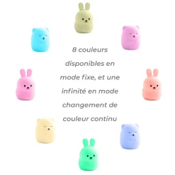 Veilleuses*Maïka Veilleuse en silicone de Ours