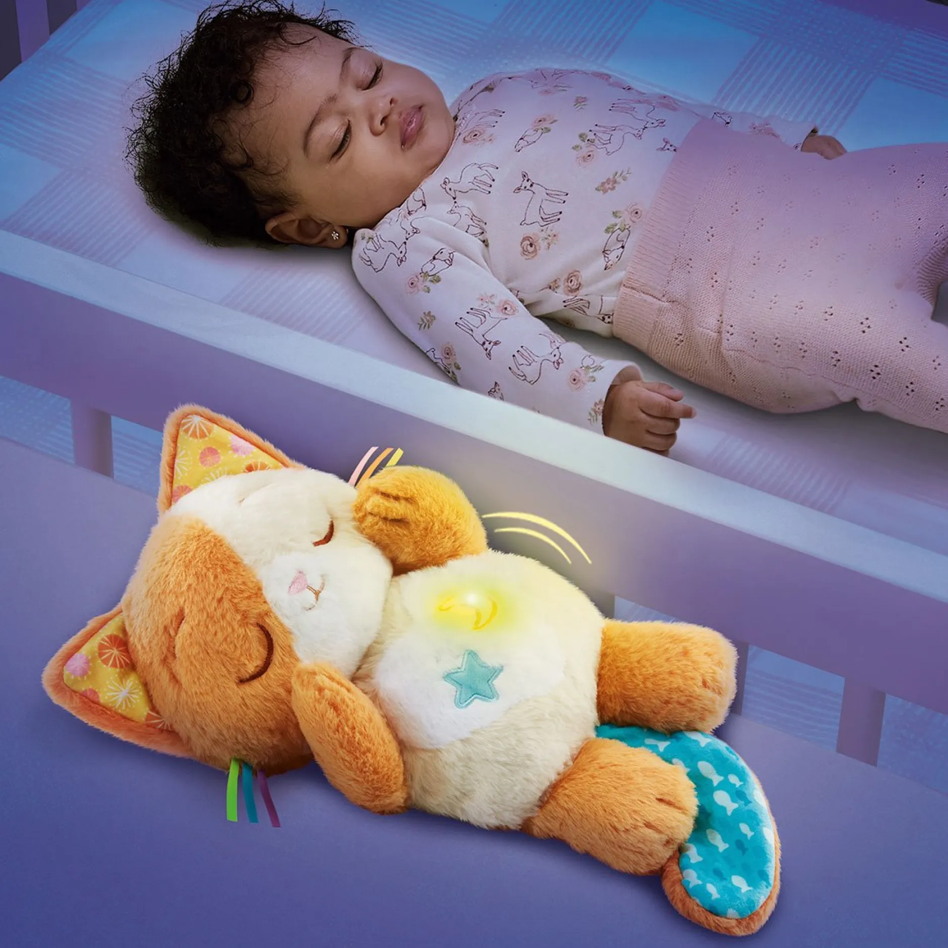 Doudous|Veilleuses*Vtech Veilleuse et doudou Mon chaton douce nuit de