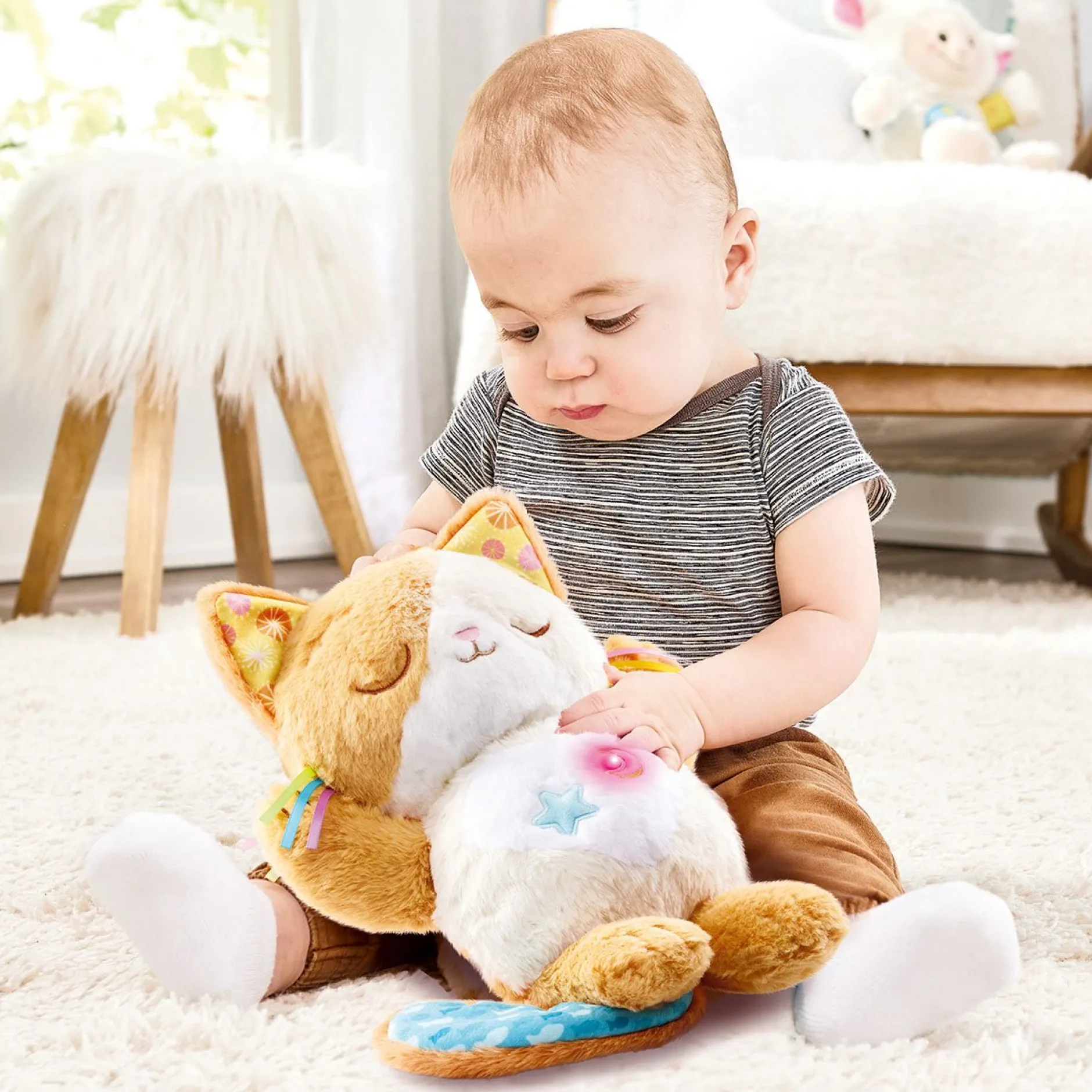 Doudous|Veilleuses*Vtech Veilleuse et doudou Mon chaton douce nuit de