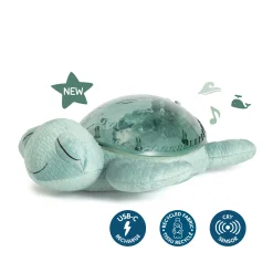 Veilleuses*Cloud B Veilleuse Tortue Tranquil Turtle Rechargeable de Green