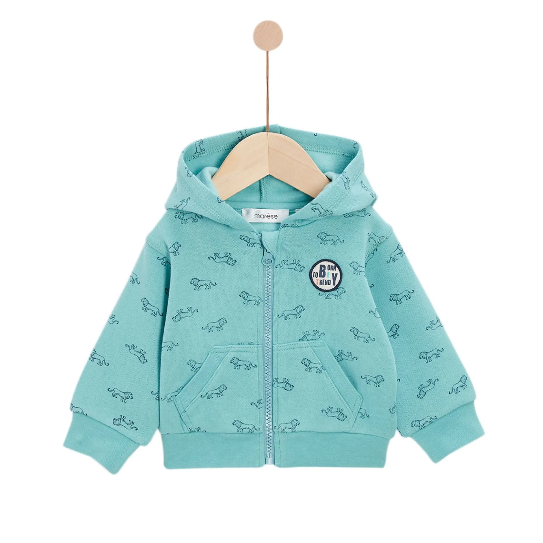 Vestes, Manteaux, Pilotes*Marèse Veste à capuche de Imprimé Lion