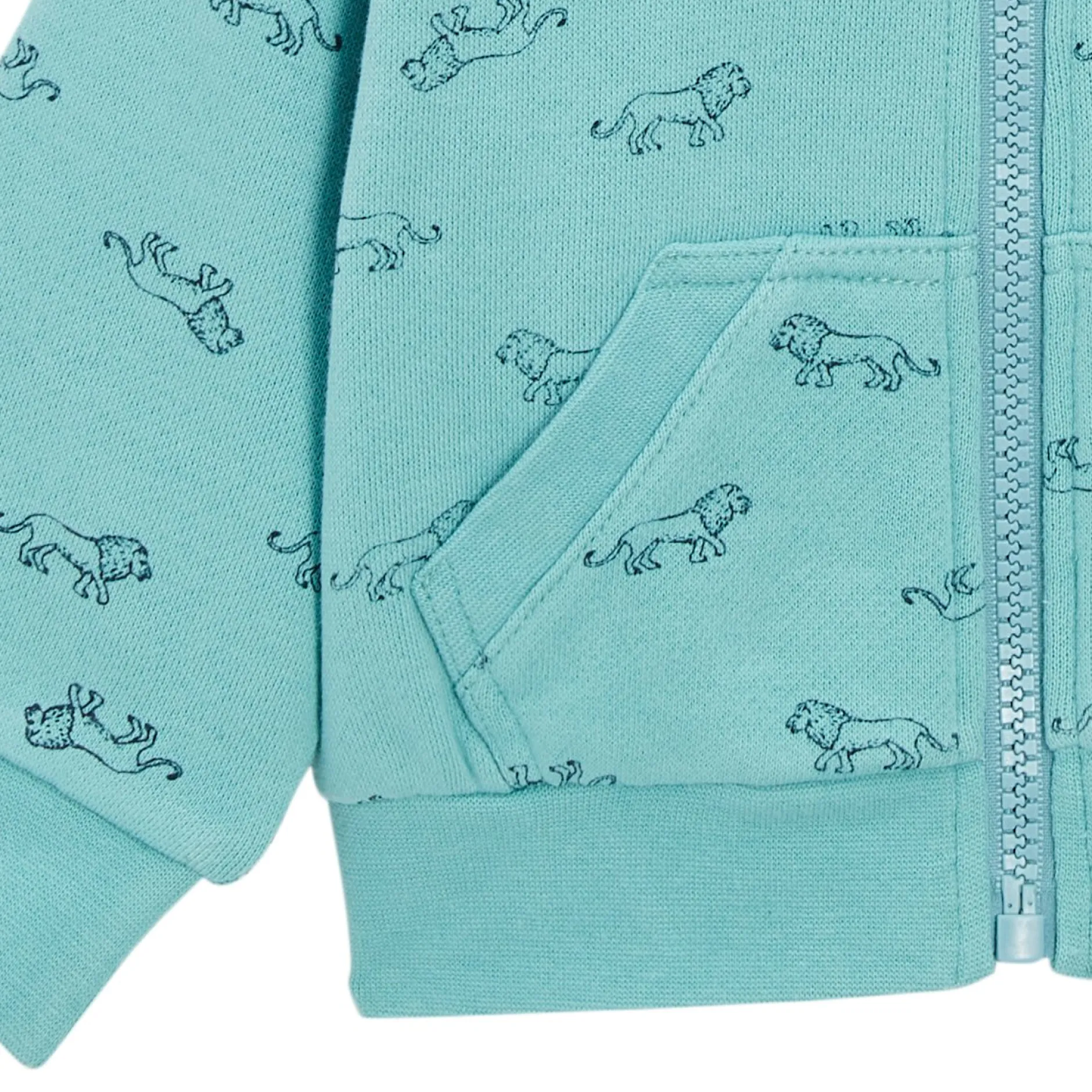 Vestes, Manteaux, Pilotes*Marèse Veste à capuche de Imprimé Lion